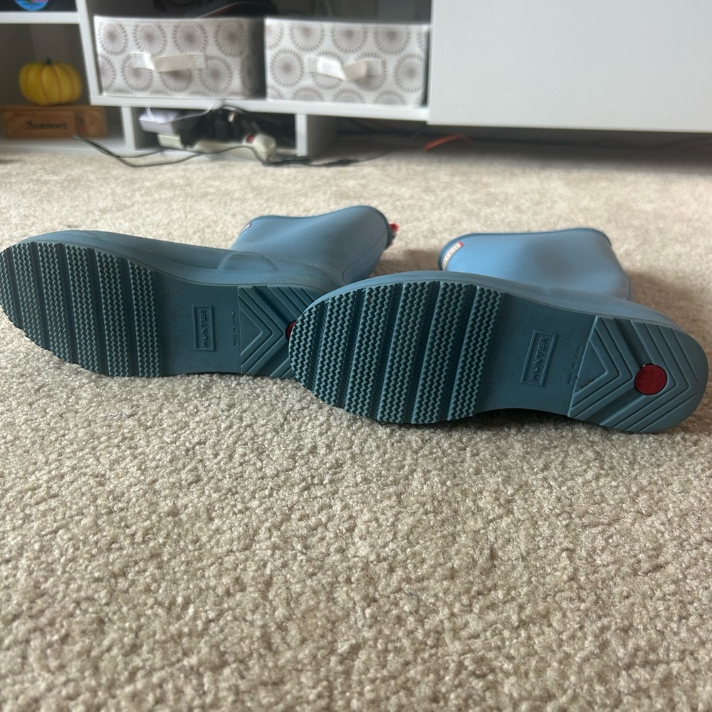 Hunter Classic Blue Waterproof Boots - Picture 6 of 13